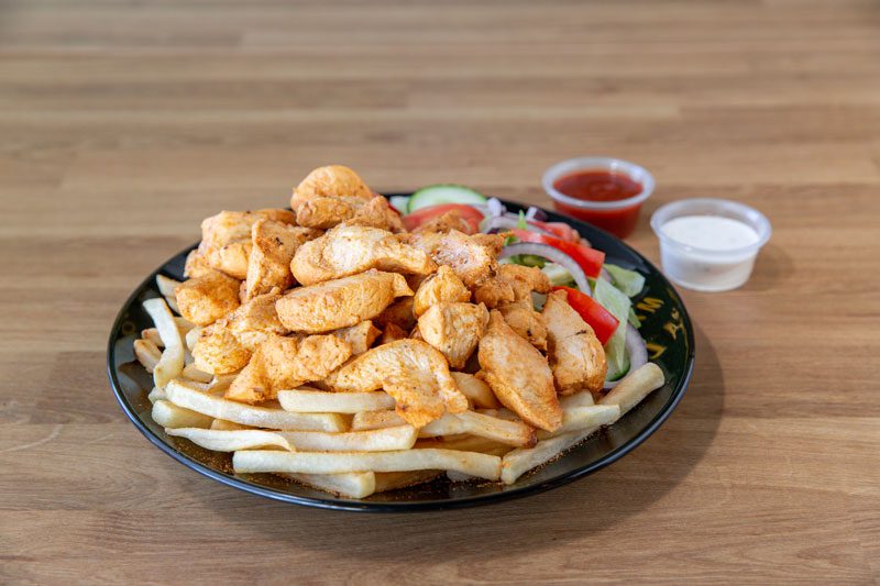 Chicken Over Fries