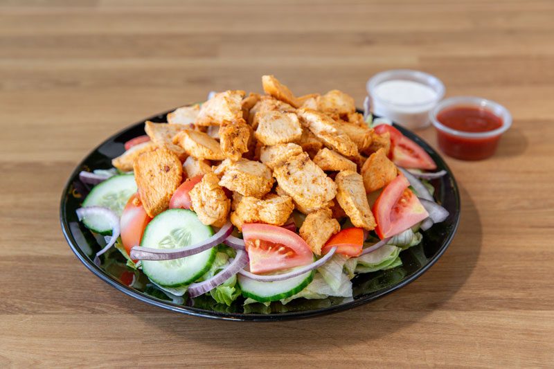 Chicken Over Salad