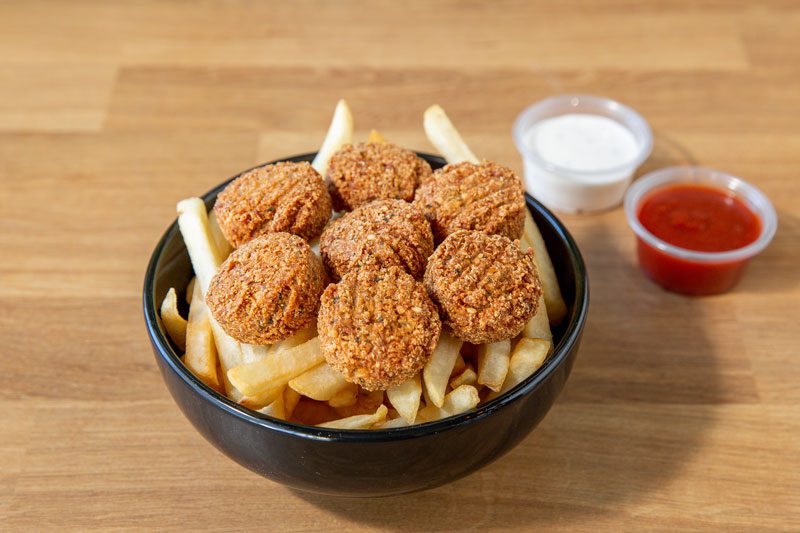 Falafel Over Fries